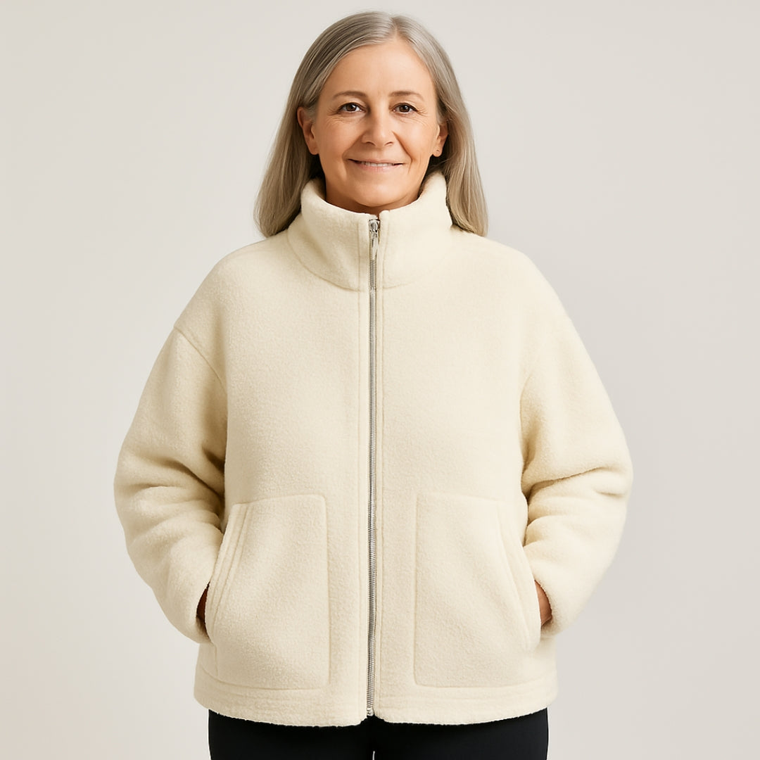 Andrea | Mysig skandinavisk vinterjacka