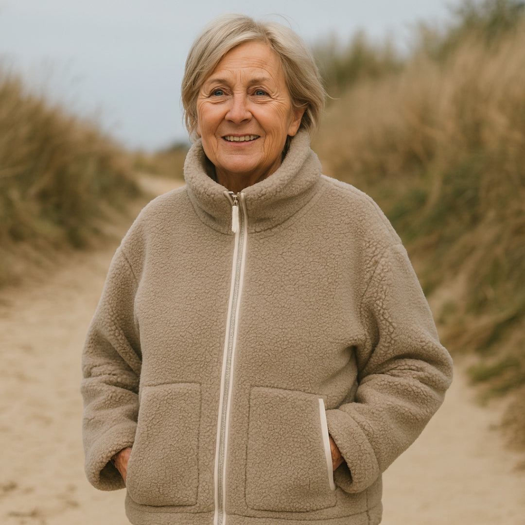 Andrea | Mysig skandinavisk vinterjacka