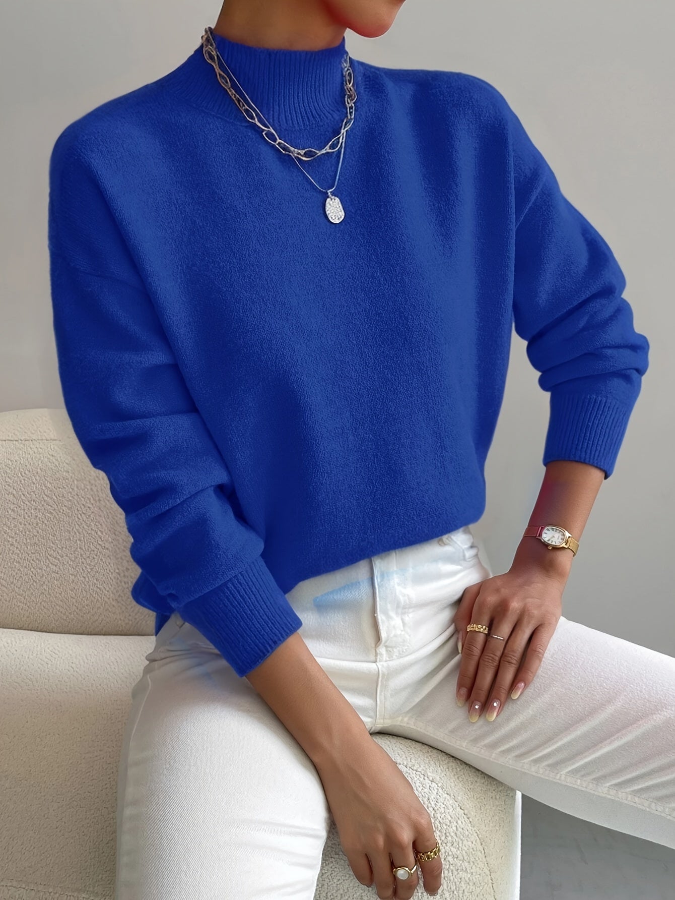 Florence & Mae™ | Elegant soft turtleneck