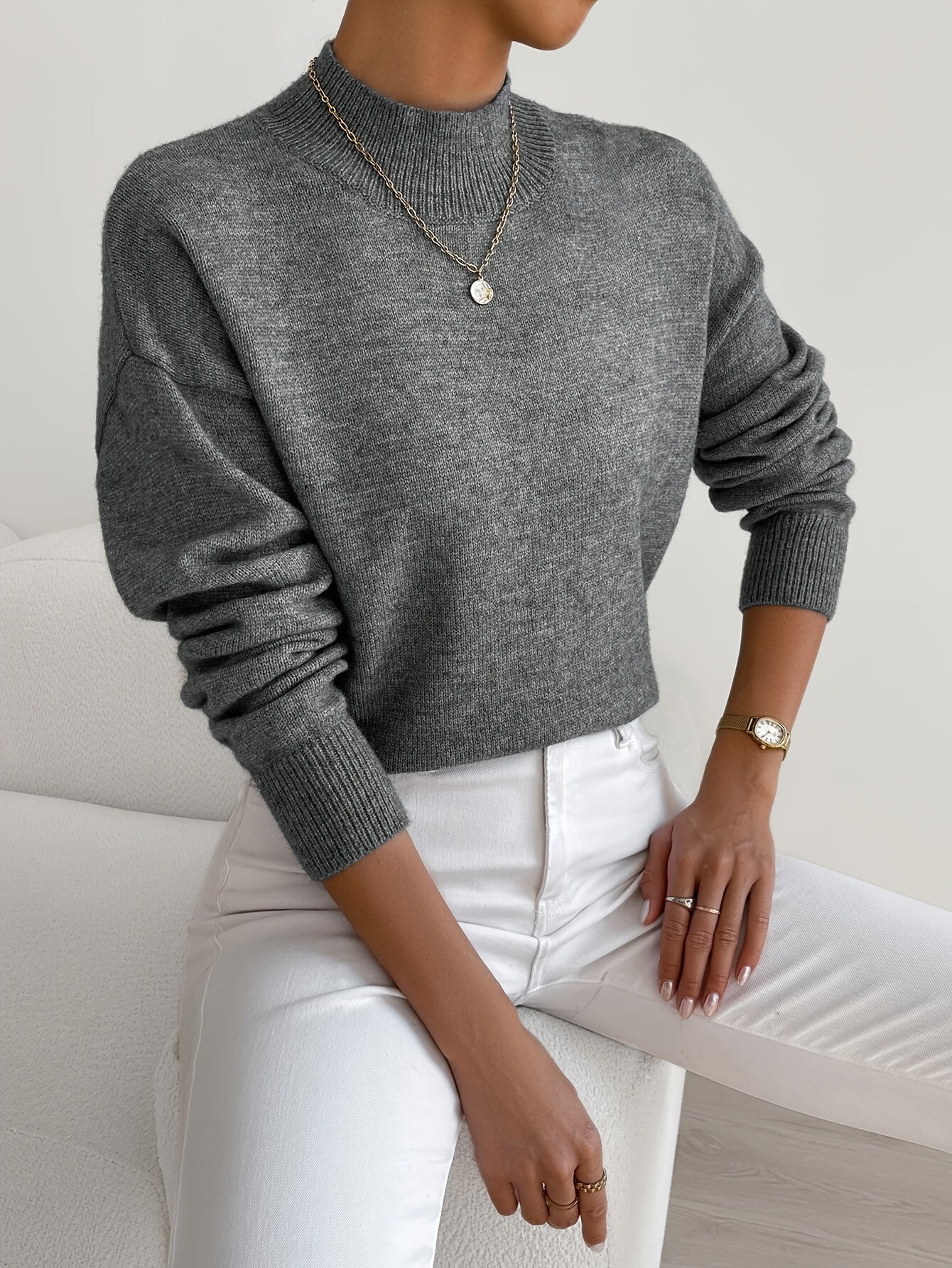 Florence & Mae™ | Elegant soft turtleneck