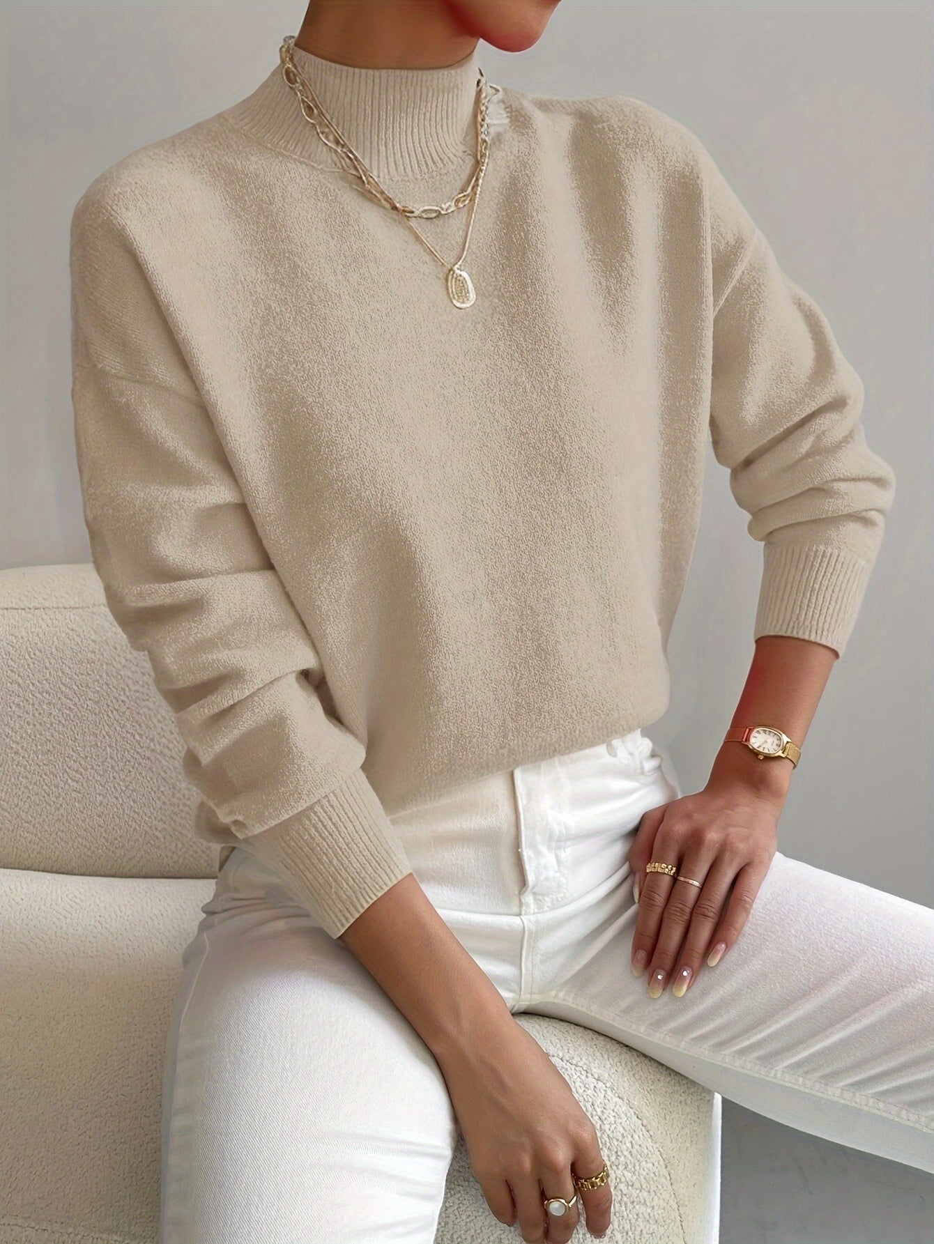Florence & Mae™ | Elegant soft turtleneck