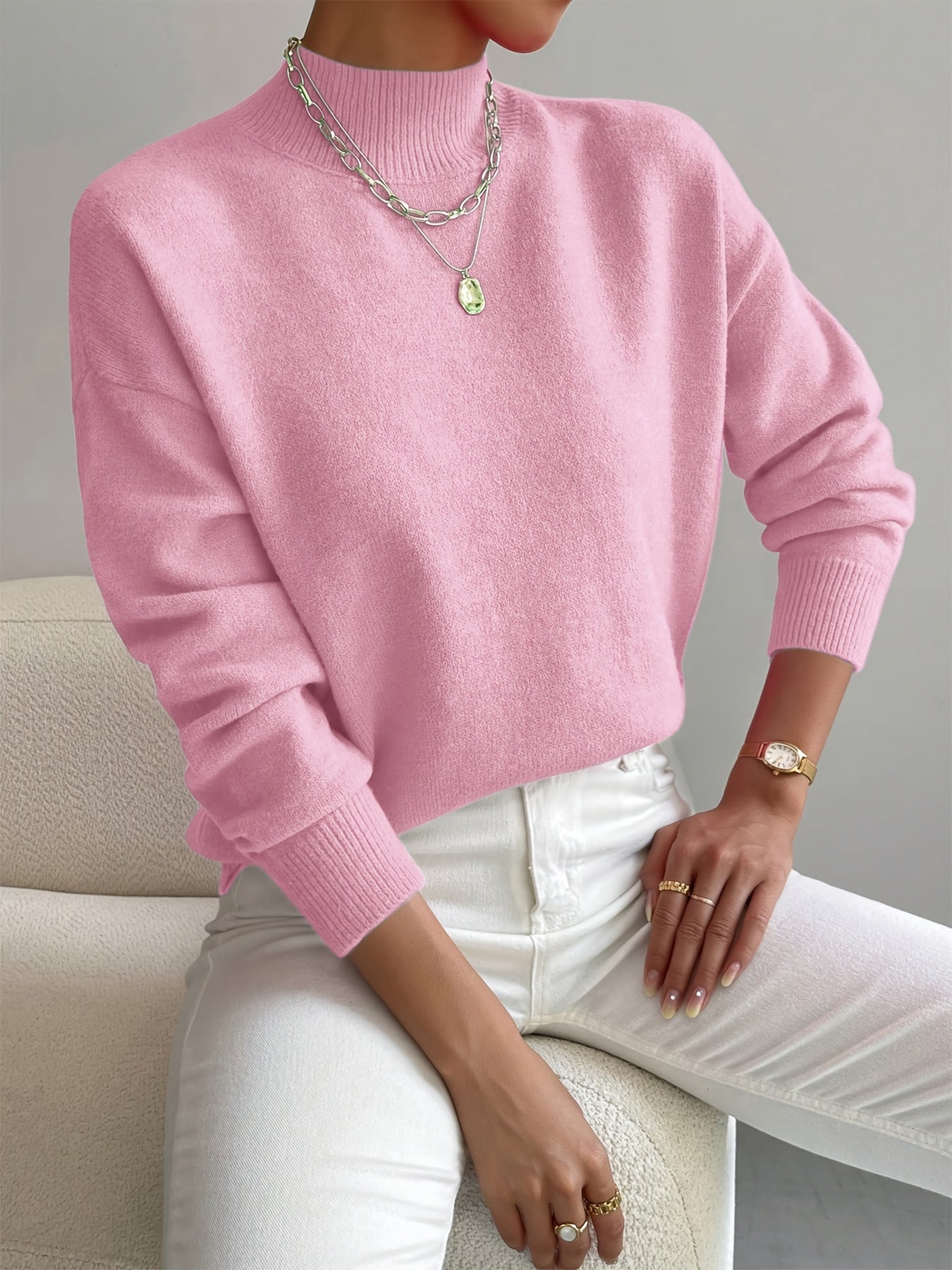 Florence & Mae™ | Elegant soft turtleneck