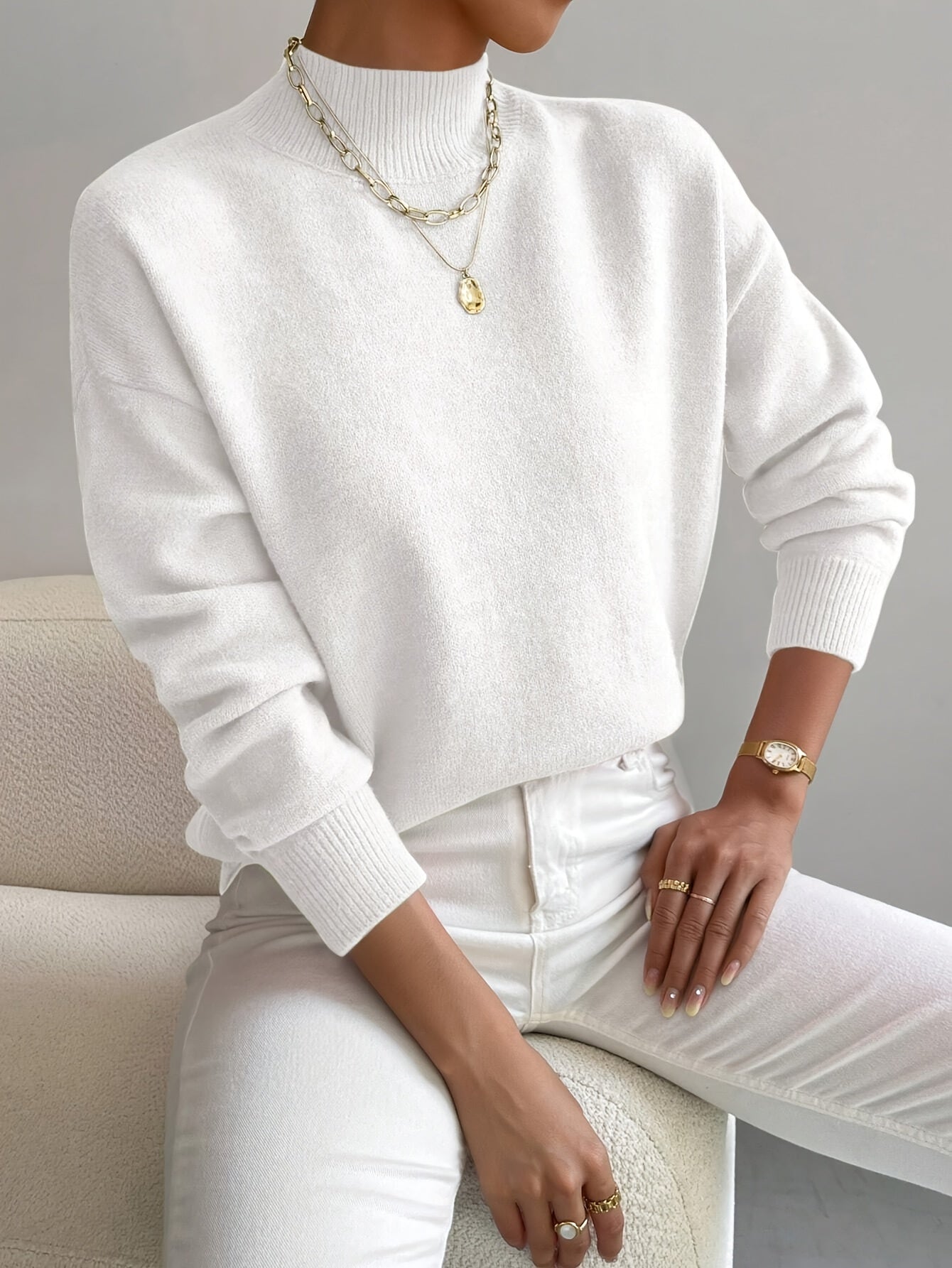 Florence & Mae™ | Elegant soft turtleneck